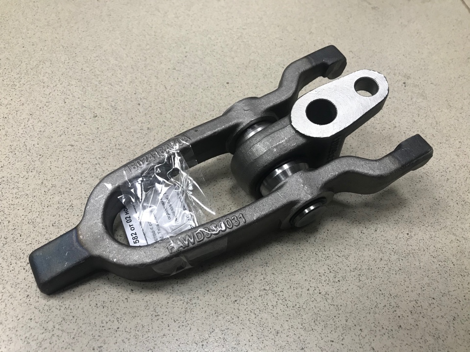 Вилка сцепления КПП-9JS,12JS SHAANXI, МАЗ в сборе (314-1601202)